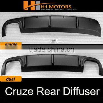 Chevrolet Cruze Rear Diffuser with painting(Black matt) GM