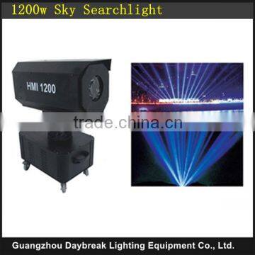 1200w sky rose light search light stage tracking light top building irradiation