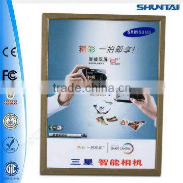 Snap open aluminum LED Ultra Slim Advertising Light Box