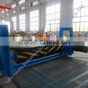 Rotary Brush Roller Belt Conveyor Cleaner for belt width 800mm