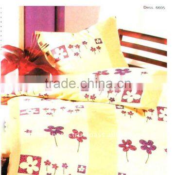 Printed cotton bedsheet