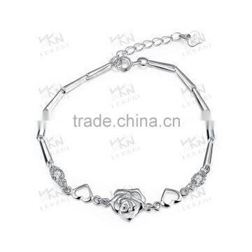 classic silver bracelet, fashion pure silver jewelry ,wholesale bead bracelet