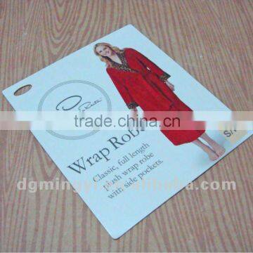 kraft paper printed clothing labels and tags