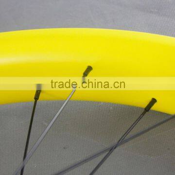 65mm Wide Hookless Fat Bike Wheels On Promotion Thru Axle 32h Fat Bike Carbon Wheelset photo-2