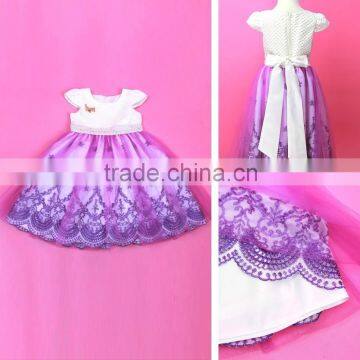 Classical Wholesale Girls Clothing Latest Fashion Design Formal Dress Patterns for Girls photo-6