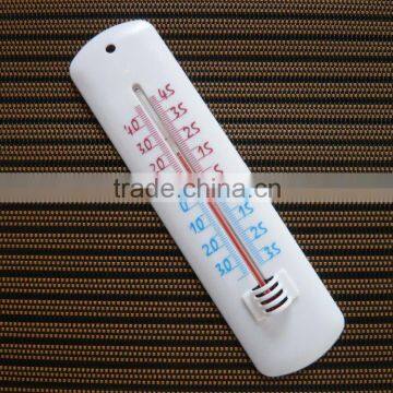 Household Plastic Indoor Thermometer White With Red Liquid Kerosene Filled Capillary OEM Shape Cheap Price Accurate Temperature photo-3