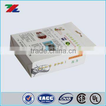 Silver Card Hot Stamping Cosmetic Paper Box for Personal Care Products photo-2