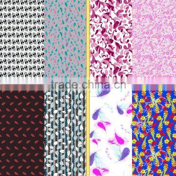 Nylon spandex printed underwear fabric /Beautiful leather design printed fabric for underwear