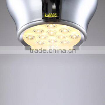 Creative LED Droplight 18W Plating Silver Color Lantern Chandelier Dining Room LED Pendant Lights photo-6