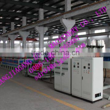 PVC Spinning Carpet Making Machinery / Plastic Coil Mat Extrusion Line photo-2