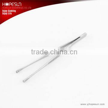 HS-FT003 Food grade stainless steel mini tongs