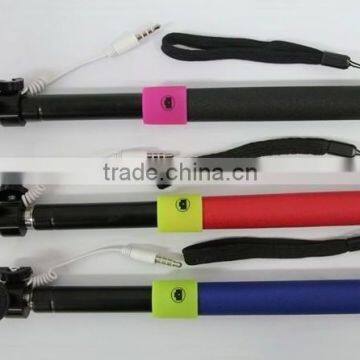 JR-889 Newest Colorful Flexible Wire Selfie Monopod