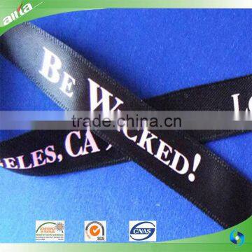 High Quality Custom Printed Polyester Satin Ribbon Most Popular photo-5