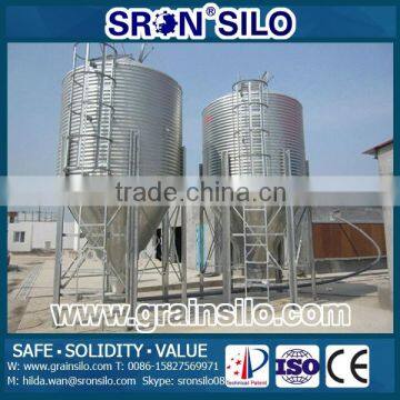 Hot Galvanized Bolt Assembly Chicken Feed Silo for Sale