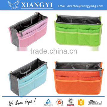 Multifunctional Double Zipper Unisex Cosmetic Bag Toiletries Wash Bag storage bag