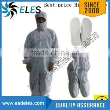 100 Class Antistatic Cleanroom Factory Coverall SR-W3001 photo-5