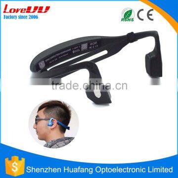 Hot!!! high quality mobile headphone bone conduction wireless stereo bluetooth headphone