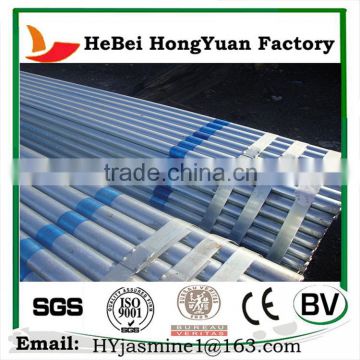 Manufacturing Zinc Galvanized Round Steel Pipe For Building Material