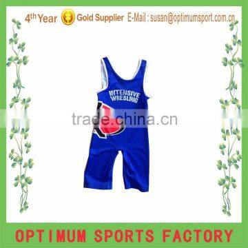 sublimated top 1 wrestling singlet