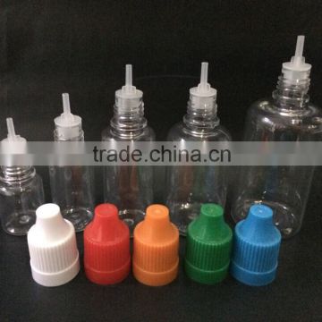 10ml,15ml,20ml,30ml,50ml e cig bottle with child resistant cap