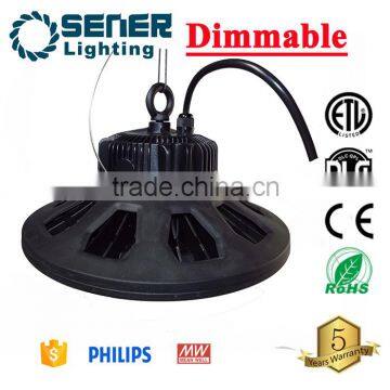 2016 new UFO design LED Highbay Light Dimmable led high bay light 100w high bay