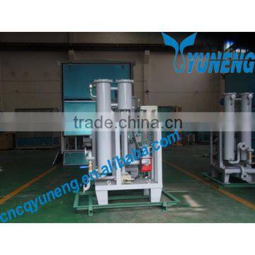 Multi-stage filtration way oil purifier and oiling machine