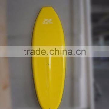 New designed yellow surfboard epoxy surfboard high quality surfboard