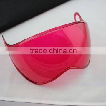 Injection mold manufacture custom made plastic irregular arc-shape optical lens