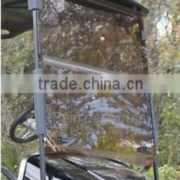 Tinted Split Acrylic Golf Cart Windshield For TXT for Golf Car