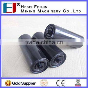 Industry Widely Used 108mm Diameter Troughing Steel Idler For Conveying Cement photo-3