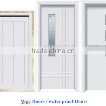 2014 new design Wood Plastic Composite door.water proof, made in China