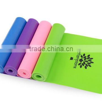 super elastic resistance bands with custom printed logo in rolls                        
                                                Quality Choice