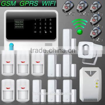 2016 hot G90B smart home Android / IOS APP WIFI GPRS GSM home alarm system home burglar alarm                        
                                                                                Supplier's Choice
