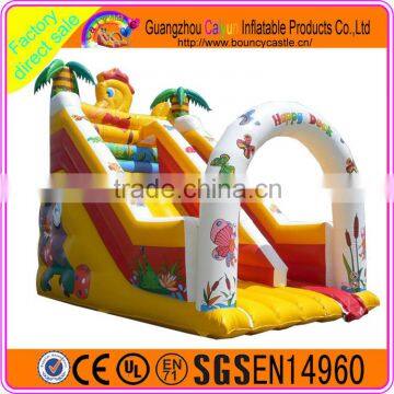 Funny Carton Design Inflatable Plastic Dry Slide photo-3