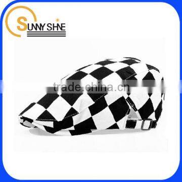 Sunny Shine custom wholesale cheap fashion black and white beret