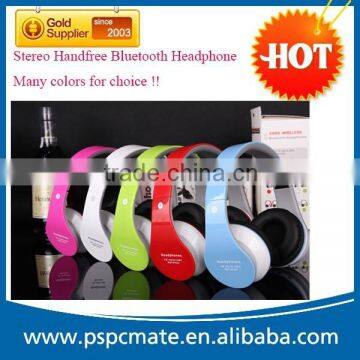 Folding Stereo Handfree Bluetooth Headset with Microphone for mobile phone/Ipad