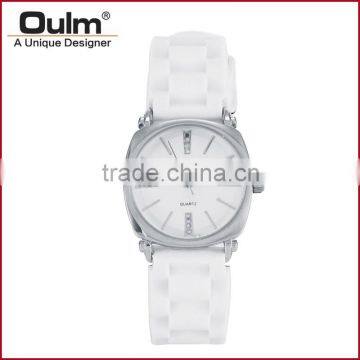 2015 Oulm Ultrathin Ladies Watch, Ultrathin Case Watch, Ultrathin Silicon Watch China Supplier photo-2