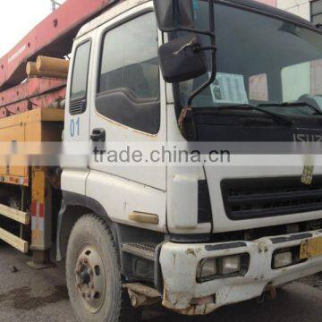 2000 36m isuzu truck putzmeister M36 concrete mixer for sale