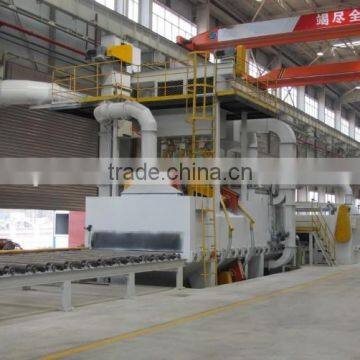 Q69 series warranty,compactive price, Steel Structure Shot Peening Machine