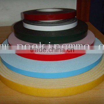 2014 High quality double Sided PE Foam Tape with different colors