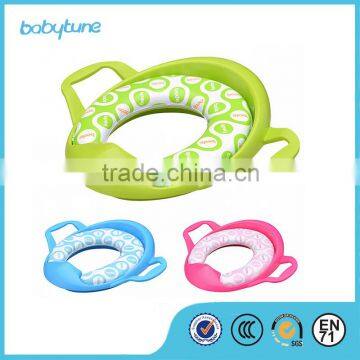 Slow-close Plastic Material Baby Toilet Seats, Lovely Baby Potty Training