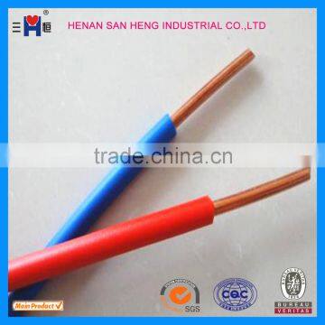 1.5mm/2.5mm solid and stranded electrical wire PVC insulated wire and cable