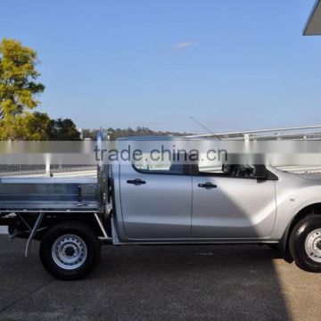 Aluminium tray body for double cabin 4x4 pickup