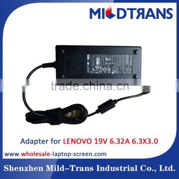 Wholesale TOP Quality19V 6.32A 6.3X3.0 Laptop Adapter for Lenovo Laptop AC Adapter