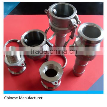 Discount!! 304/316 Investment Casting Stainless Steel Quick Coupling Camlock and Groove