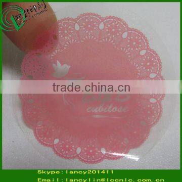 High quality custom personalized pvc label,adhesive pvc logo stickers, pvc brand labels
