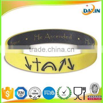 BPA Free Silicone Bracelet, Cheap Silicone Wristband