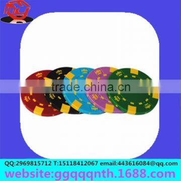 high-grade without digital value custom card game mahjong poker chip coin