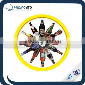 bottle shape promotional wall Clock