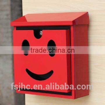 JHC-2060C new design mailbox/lovely letter box/Mail box/metal red mailbox